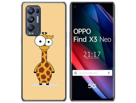 Carcasa Oppo Find X3 Neo TUMUNDOSMARTPHONE Dibujos