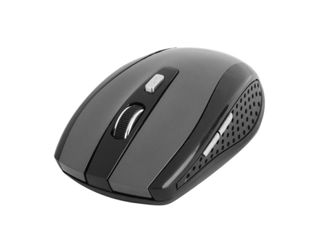 HURRISE Ratón para ordenador portátil, ratón con cable, ordenador portátil, accesorios ópticos para juegos con teclado, ordenador gris