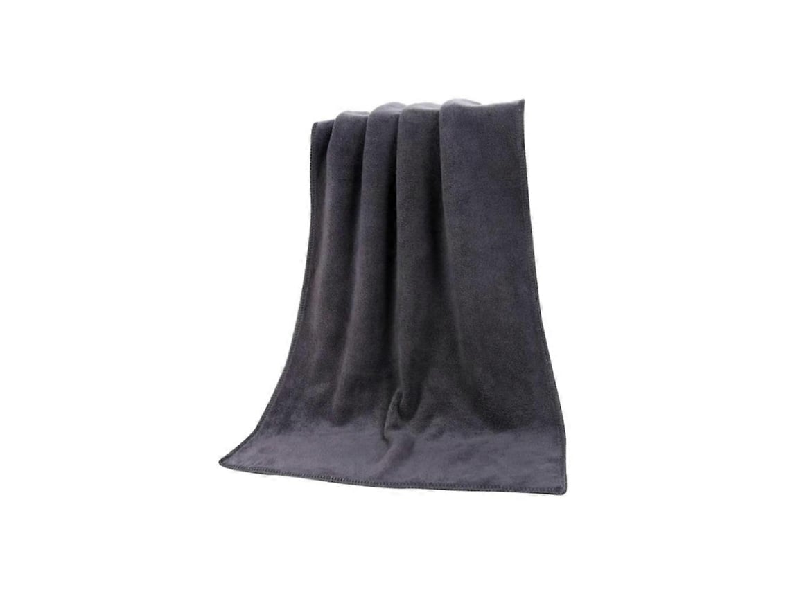 Toalla de fibra capilar de secado rápido, superabsorbente, de microfibra gris, Rosewell (paquete de 1)