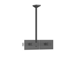 Soporte de techo Menú Board para 2 pantallas 32 - Altura 150cm KIMEX