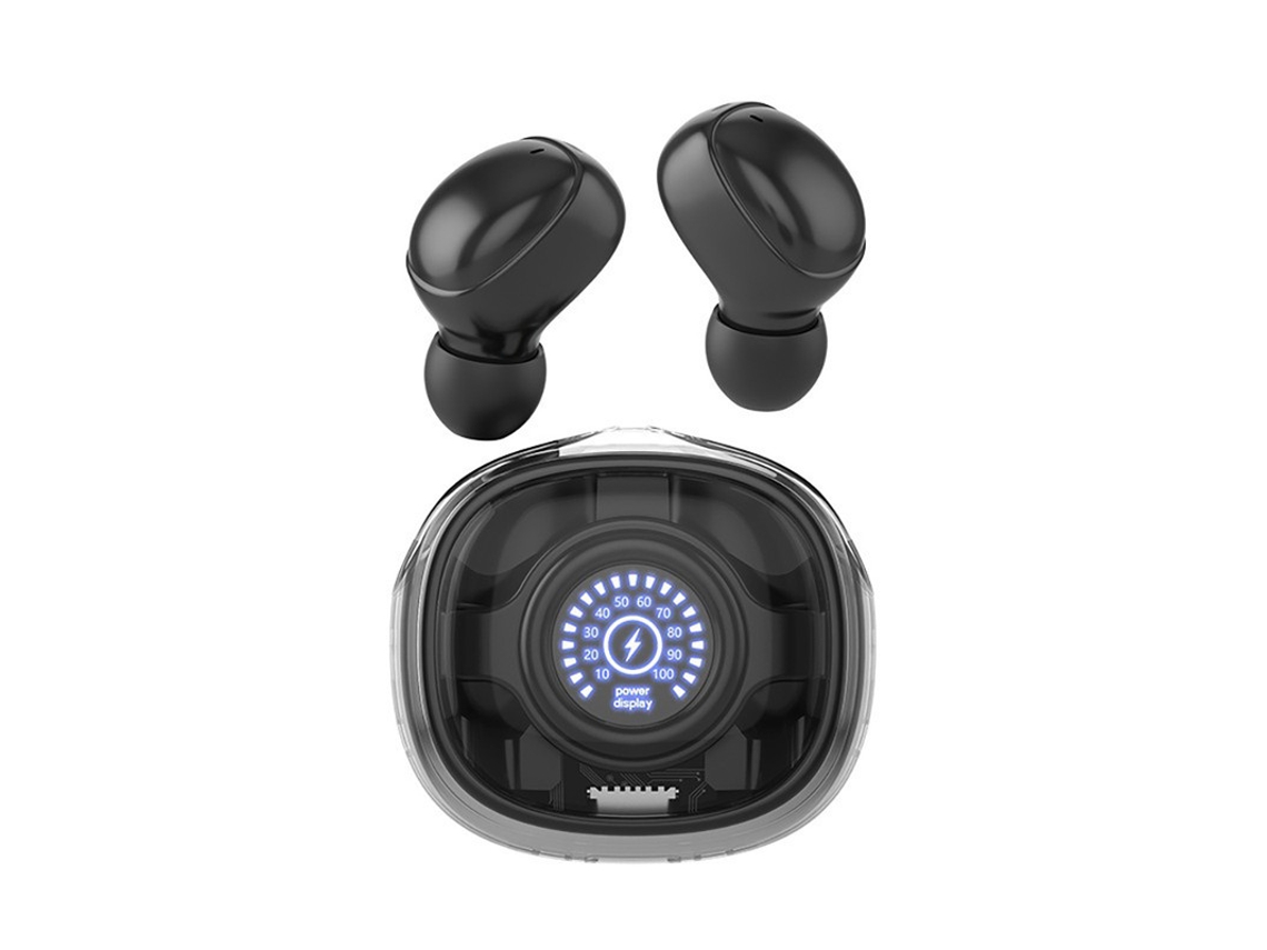 Auriculares Inalámbricos Reducción Ruido Llamada Horas Yizhood Bluetooth Negro