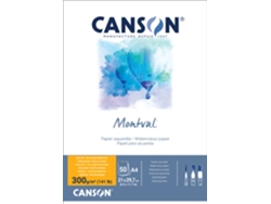 Bloco de Acuarela CANSON Montval Din A3 100 Hojas