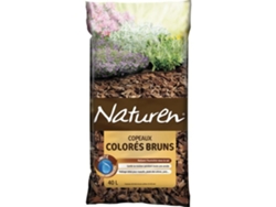 NATUREN Chips de cor castanha - 40L