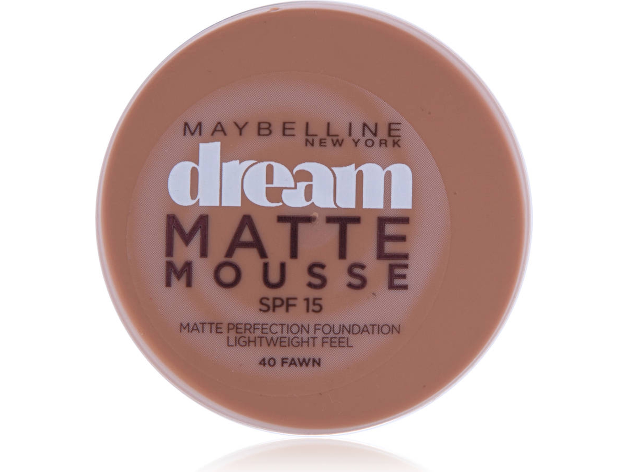 Base MAYBELLINE Dream Matte Mousse 40 Cannelle