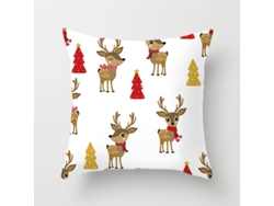 Serie Papá Noel Funda Decorativa de Almohada