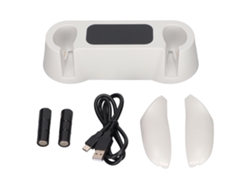 Base De Carga Doble De Carga Rápida Para Controlador Táctil Con 2 Baterías Recargables Para Oculus Quest 2