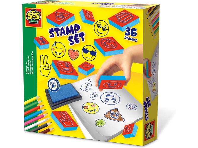 Conjunto de Sellos SES CREATIVE Emojis