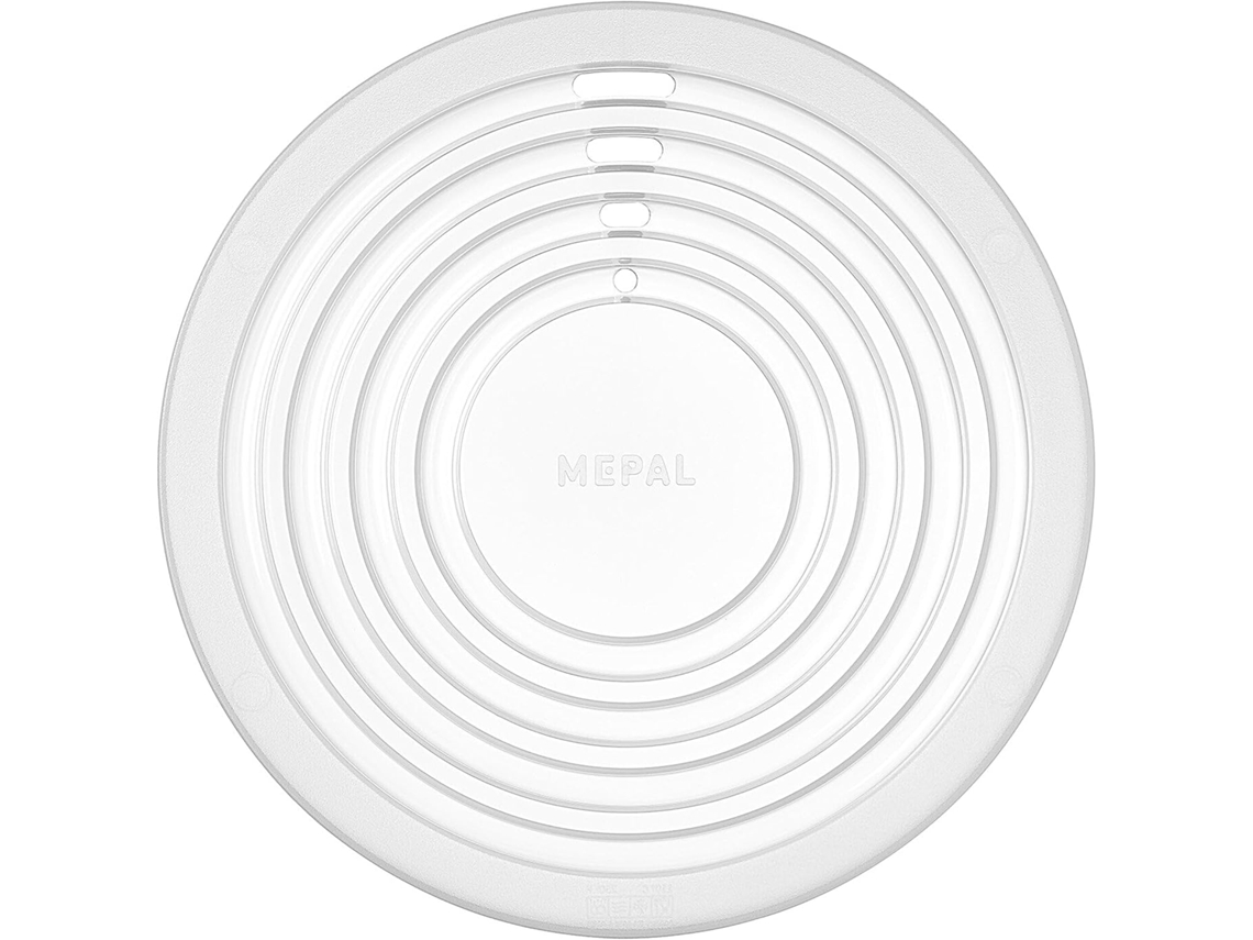 Tapa redonda para microondas Cirqula, resistente al calor, para recipientes de almacenamiento Gokoco