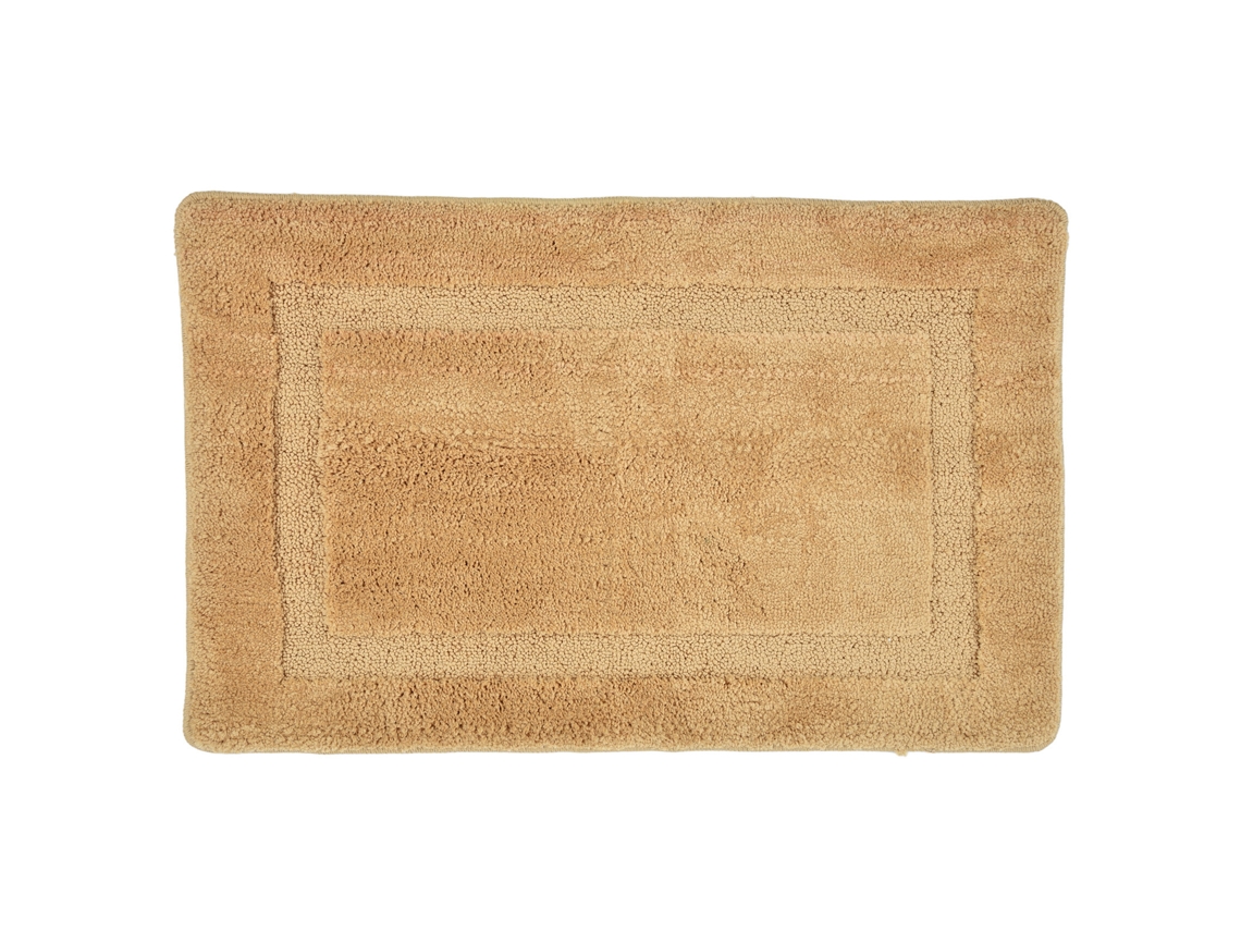 Alfombrilla de baño rectangular de 50x80 cm, de rápida absorción y antideslizante, para baño/dormitorio.