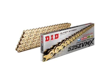 Cadena de la moto D.I.D 525ZVM-X (G&G) ZJ