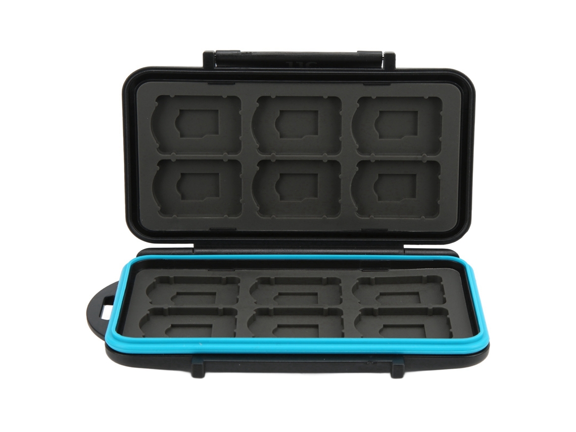 Caja De Almacenamiento Para Tarjetas De Memoria Abs Tpr Impermeable, Portátil Para Tarjetas Msd Y Ns