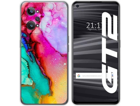 Carcasa para Realme GT 2 5G TUMUNDOSMARTPHONE Dibujos Mármol 15 Multicolor