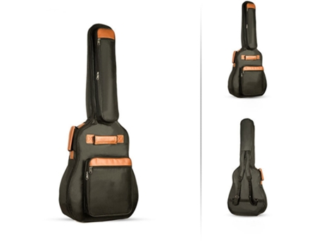 Mochila Impermeable Acolchada De Las Correas Dobles SLOWMOOSE (Negro)