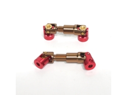 Rojo2pcs Eje De Transmisión De Metal Mejorado Para Sg Pinecone Forset 2801 1/28 Coches Rc Vehículos Modelos Repuestos Accesorios P28-cdz01