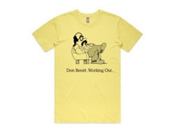 Donny Benet Working Out T-shirt Rockinstone Unisex Adults Best Sellers Size:l