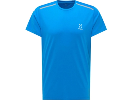 Camiseta de Hombre HAGLÖFS Haglofs Tech Azul (S)