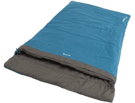 Saco de Dormir para Camping OUTWELL Celebration Lux Double (Azul - De 5 a 15ºC)