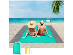 Manta Kofihety para Playa Picnic con Fijadores de Poliéster (25x12x5cm)
