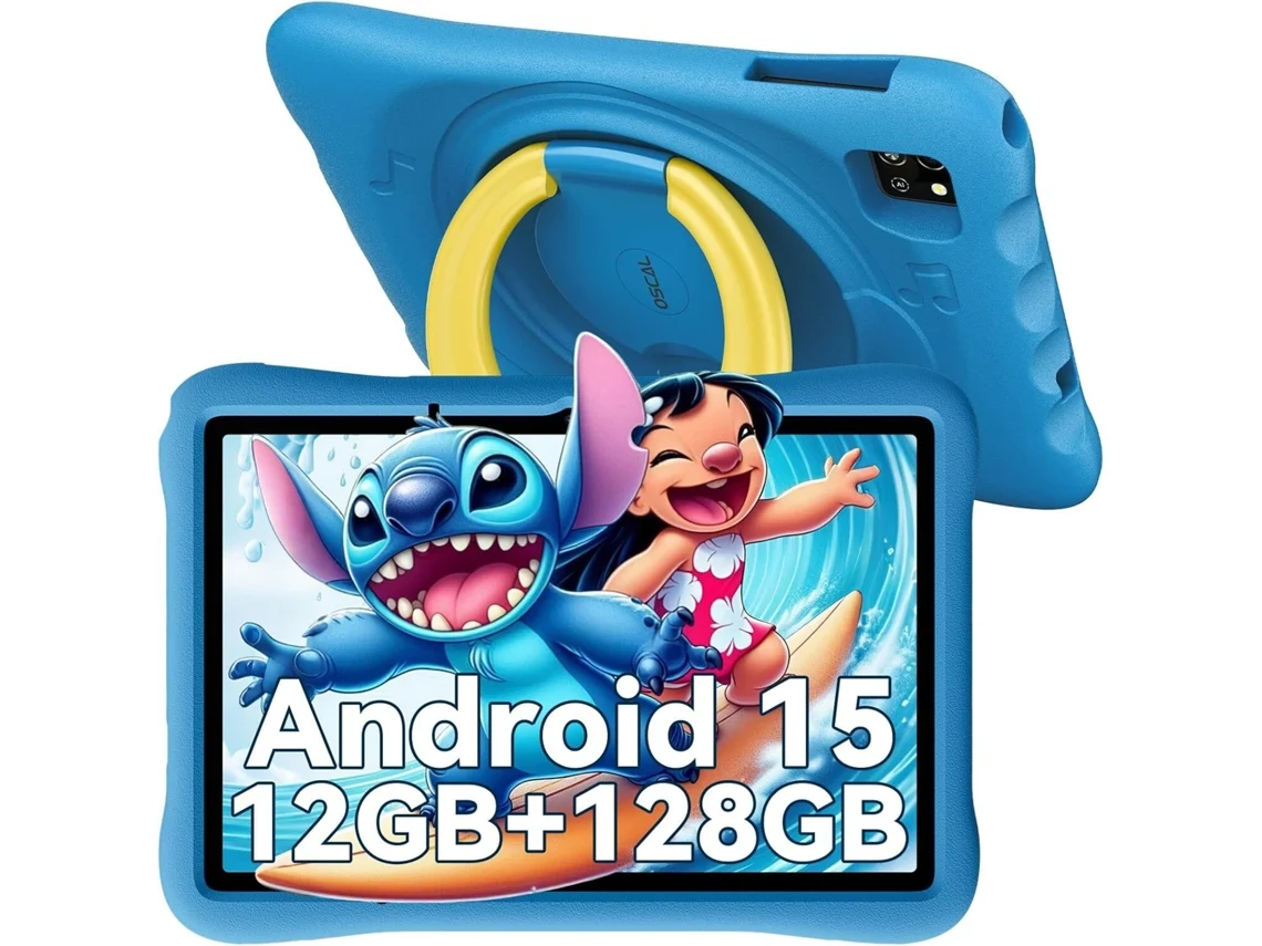Tablet Infantil OSCAL Pad 60 Kids (10.1'' 12 GB 128 GB Azul)