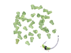 20 Tornillos Para Calderas Y 40 Topes Para Anzuelos Para Accesorios De Terminales De Pesca De Carpas