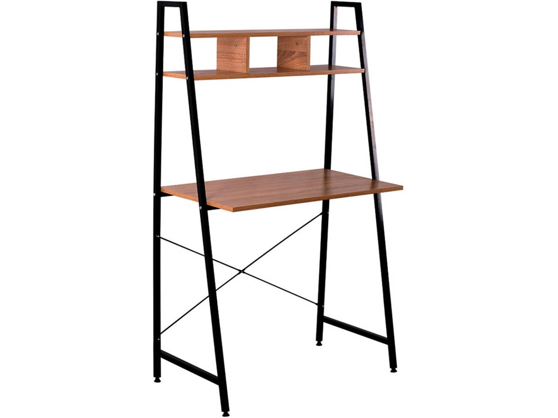 Escritorio 7H SEVEN HOUSE Negro (84x21x17 cm - Madera)