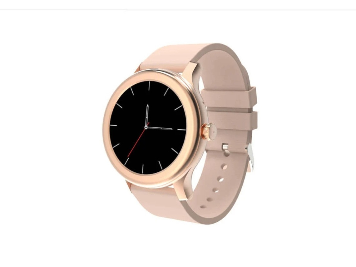 Reloj inteligente con monitor de actividad física, altavoz Bluetooth, frecuencia cardíaca, 24 modos deportivos, contador de pasos, resistente al agua IP67, Bestvite (rosa)