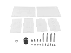 Kit De Carcasa Acrílica Para Placa De Preamplificador De Tubo 6j1 Con Tornillos De Montaje.