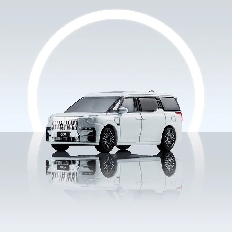 Coche De Juguete De Aleación Fundida A Presión (blanco) A Escala 1:64 - Coche De Juguete Real