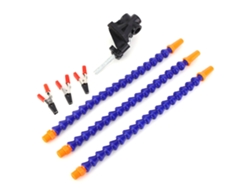 Soporte De Soldadura Flexible Multifuncional Azul De 3 Brazos Para Reparación De Placas De Circuitos Impresos