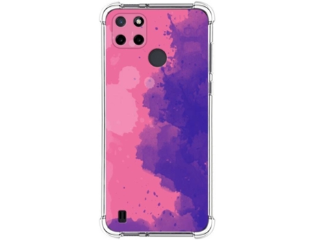 Carcasa Realme C21Y / C25Y TUMUNDOSMARTPHONE Acuarela 07 Multicolor