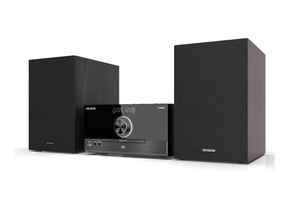 Microcadena 100W Con Altavoces AIWA Msbtu-600 Black
