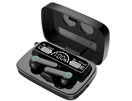 Auriculares Bluetooth sin cables, auriculares sin cables con control táctil, audio estéreo HiFi, reducción de ruido, auriculares a prueba CHRONUS