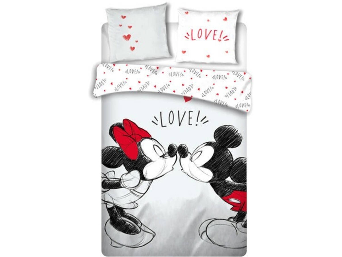 Funda de Edredón MINNIE MOUSE 63787 (Algodón - 220x240 cm)