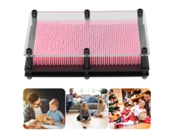 Juguete De Arte Con Alfileres De Plástico 3d, Modelo Para Impresión Por Clonación Manual, Regalo Creativo Para Niños, Lpink