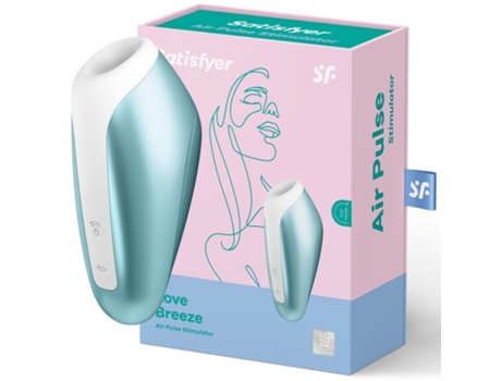 Estimulador SATISFYER Love Breeze Succionador (Azul)