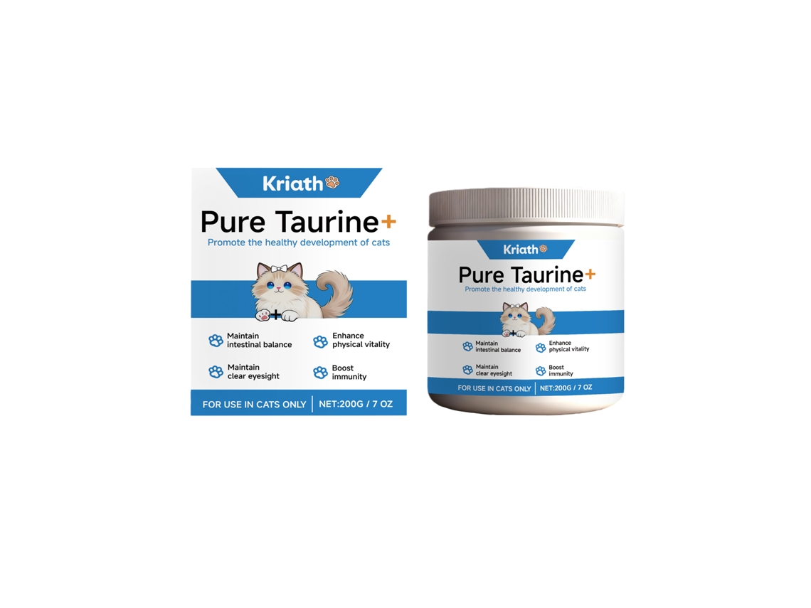 Taurina en polvo para gatos
