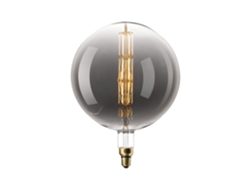 Lámpara LED de globo Manhattan de titanio XXL, 8 W, E27, 2200 K, bombilla Calex