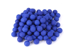100 Bolas Elásticas Redondas Y Suaves Para Proyectiles De Pistola De Juguete Rival Zeus Apollo (azul)