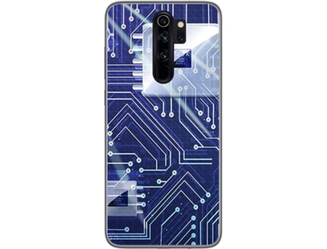 Carcasa Xiaomi Redmi Note 8 Pro TUMUNDOSMARTPHONE Circuito Multicolor