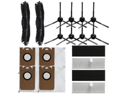 Reemplazo de cepillo principal, cepillos laterales, filtros HEPA. Compatible con Neabot.