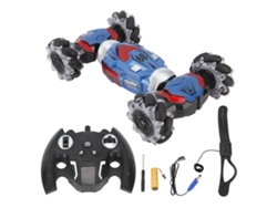 Coche Acrobático Teledirigido Con Mando A Distancia De 2,4 Ghz, Rotación De 360°, Para Niños Y Adultos.
