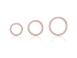 CALEXOTICS Set 3 Cockring Silicona Marfil