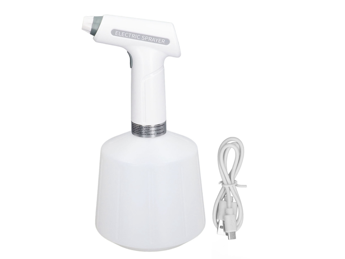 Pulverizador Eléctrico Automático De Alta Presión Para Plantas Con Batería De 2000 Mah, 1,5 L, Abs Hdpe