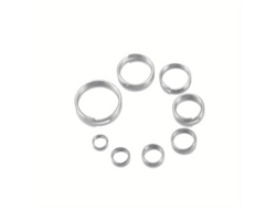 Anillos de acero para llaveros y joyas Pickifypunnyb Slo Slowmoose
