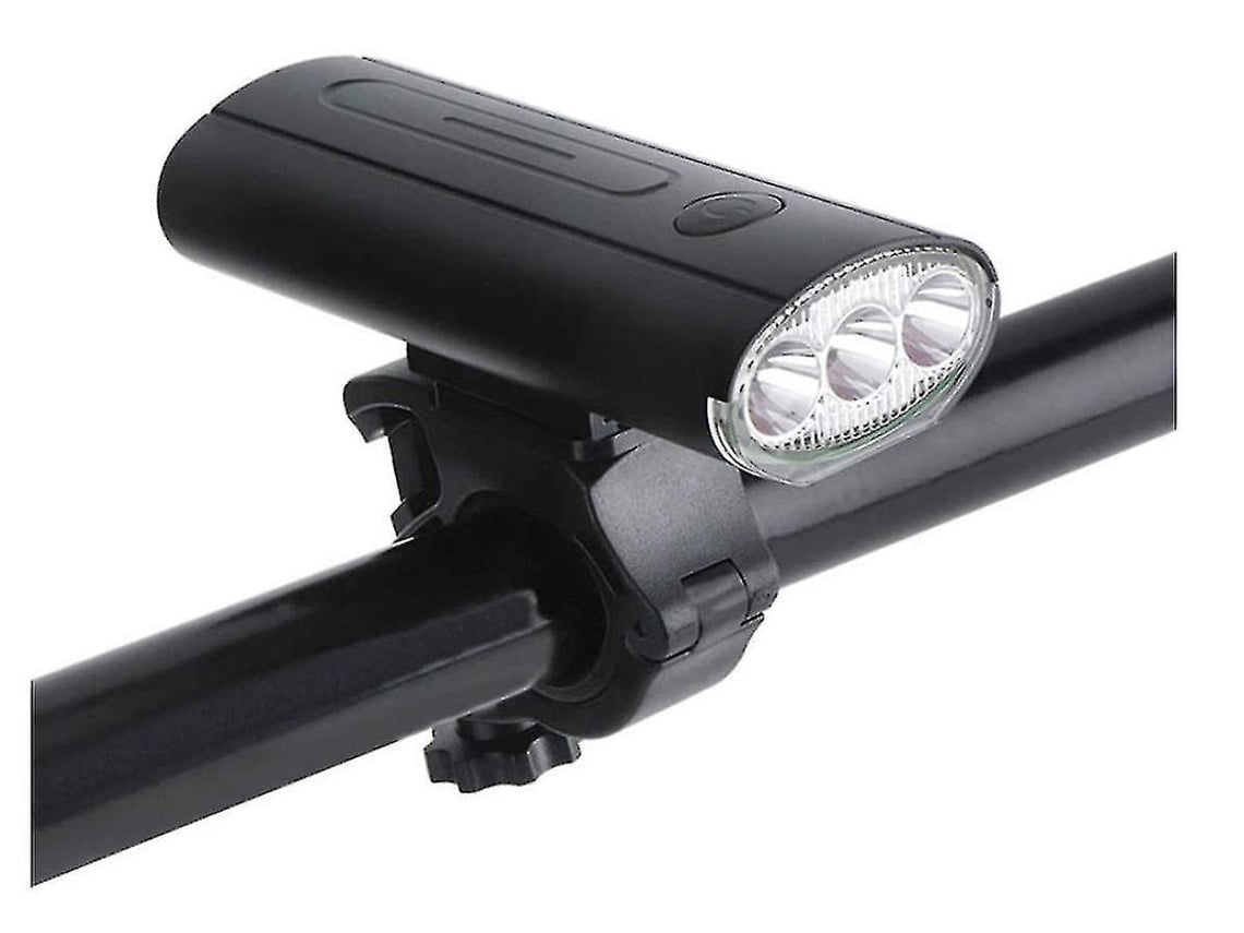Luces Bicicleta Usb Recargable Ipx5 Mtb Negra Yizhood