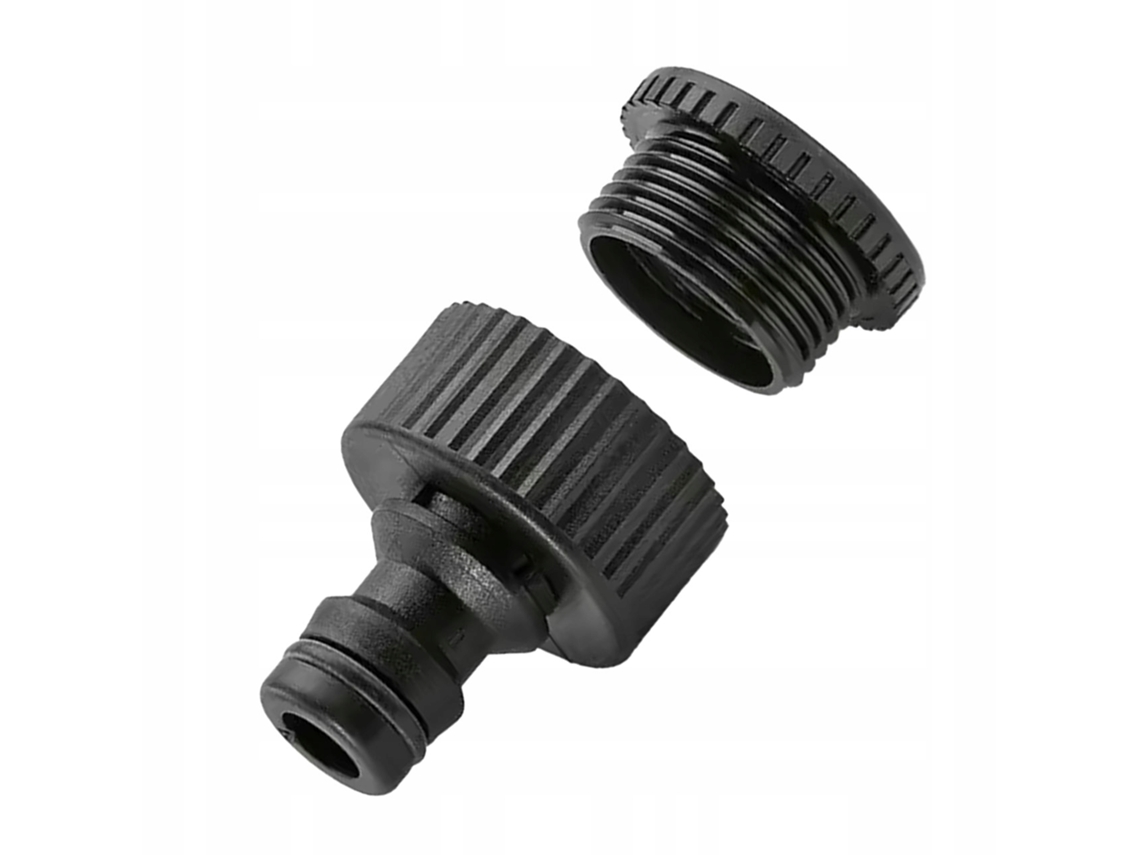 Accesorio de grifo de conexión rápida – Pieza de repuesto | Rosca de 1/2" y 3/4" | Compatible con Karcher