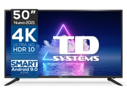TV TD SYSTEM K50DLG12US (LED - 50'' - 127 cm - 4K Ultra HD - Smart TV)