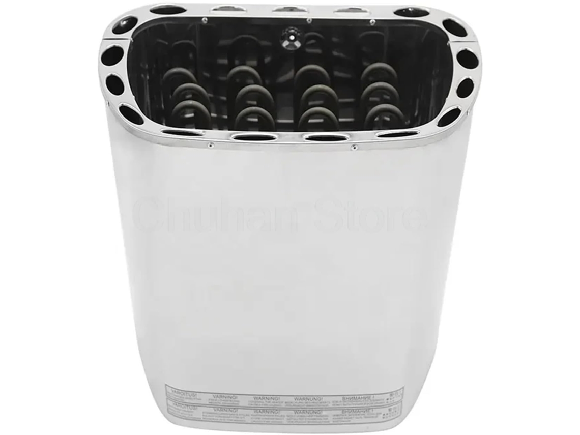 Bolsa – Calentador Eléctrico De Sauna De Acero Inoxidable Ultrafino, Serie De 9 Kw, Con Controlador Externo