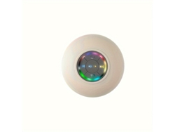 Altavoz Led Para Baño: Diseño Inalámbrico, Resistencia Al Agua Ipx-4, Control Por Botón, Montaje Con Ventosa.
