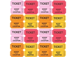 Mecanismo De Sorteo De Boletos De Rifa Eventos Emocionantes 400 Usos De Papel Rosa